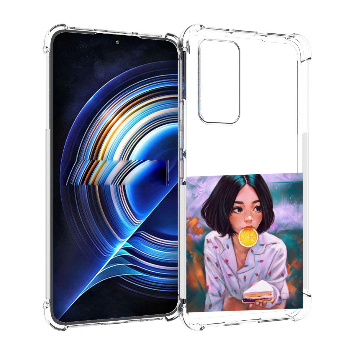 

Чехол MyPads девушка-с-чизкейком женский для Tecno Camon 19 Neo, Прозрачный, Tocco