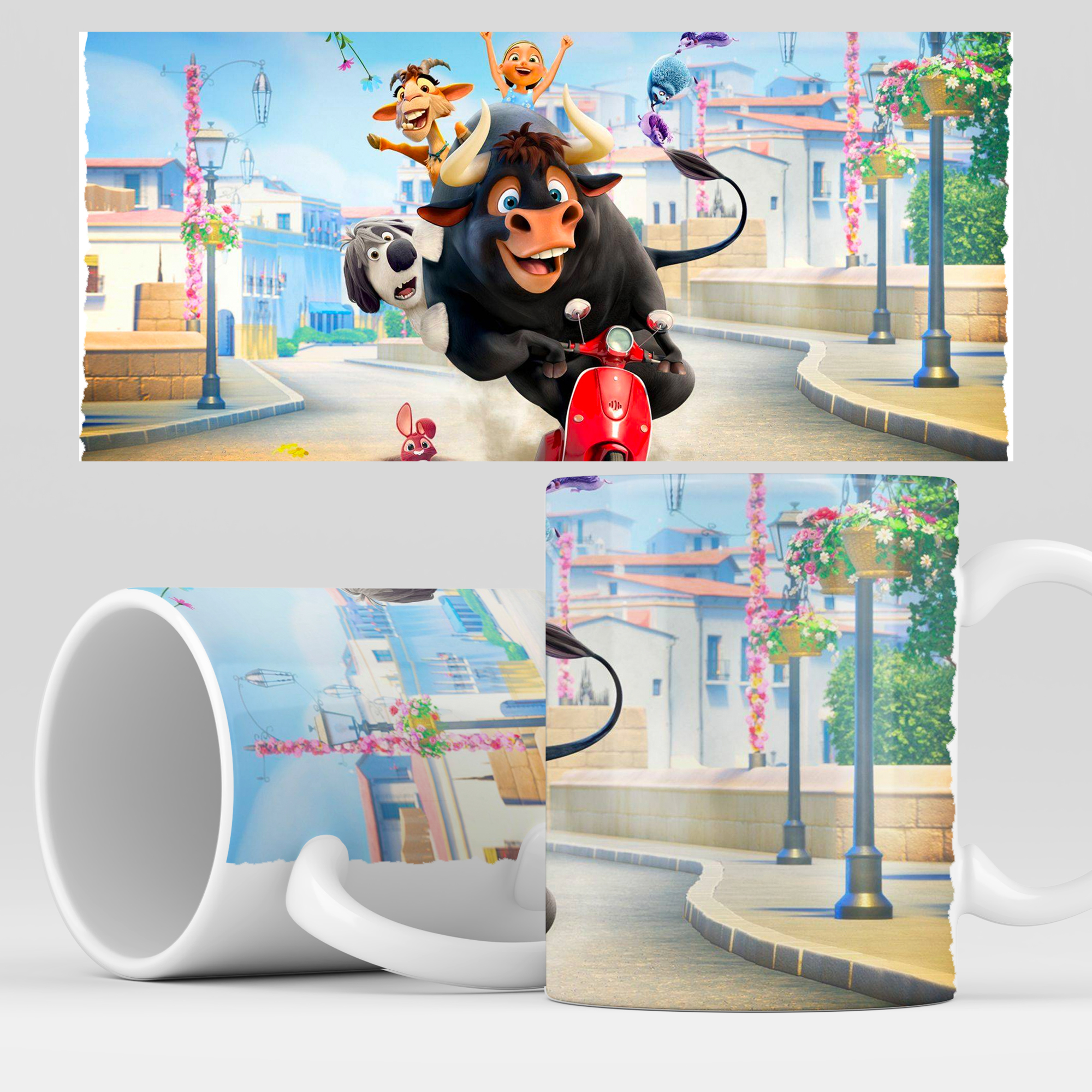 

Кружка RocketCup с принтом "Фердинанд" мультфильм, Ferdinand04