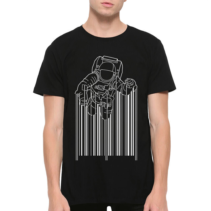 

Футболка мужская Dream Shirts Космонавт 1000127222 черная XL, Космонавт 1000127222