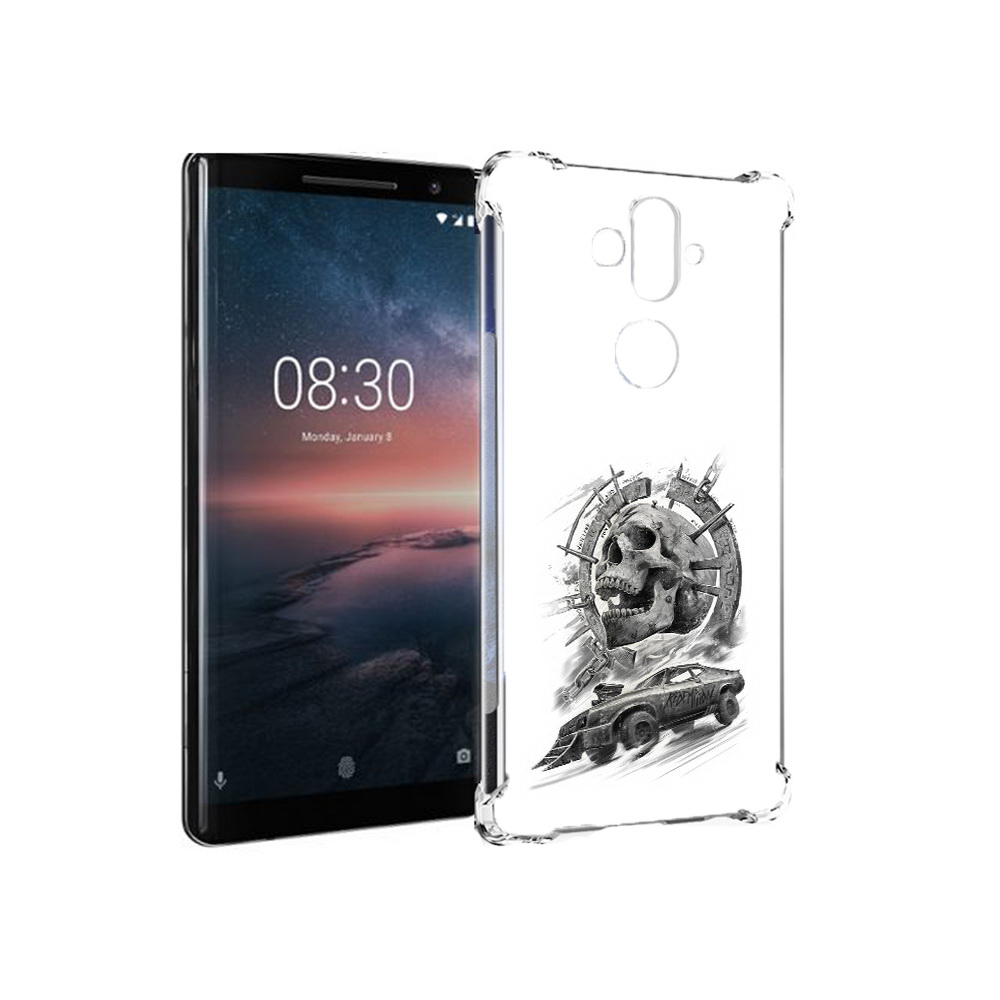 Чехол MyPads Tocco для Nokia 8 Sirocco мед макс (PT101581.91.461)