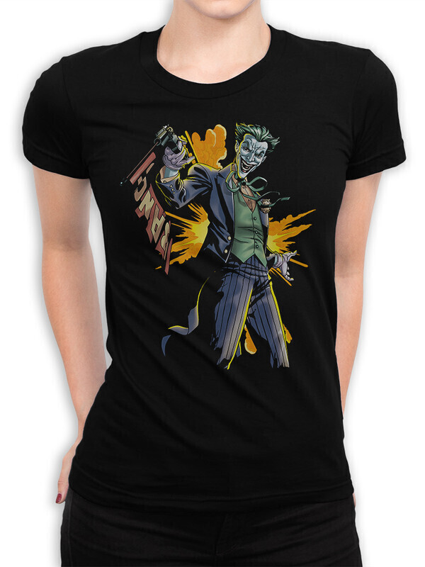 фото Футболка женская dream shirts джокер 10010491 черная s