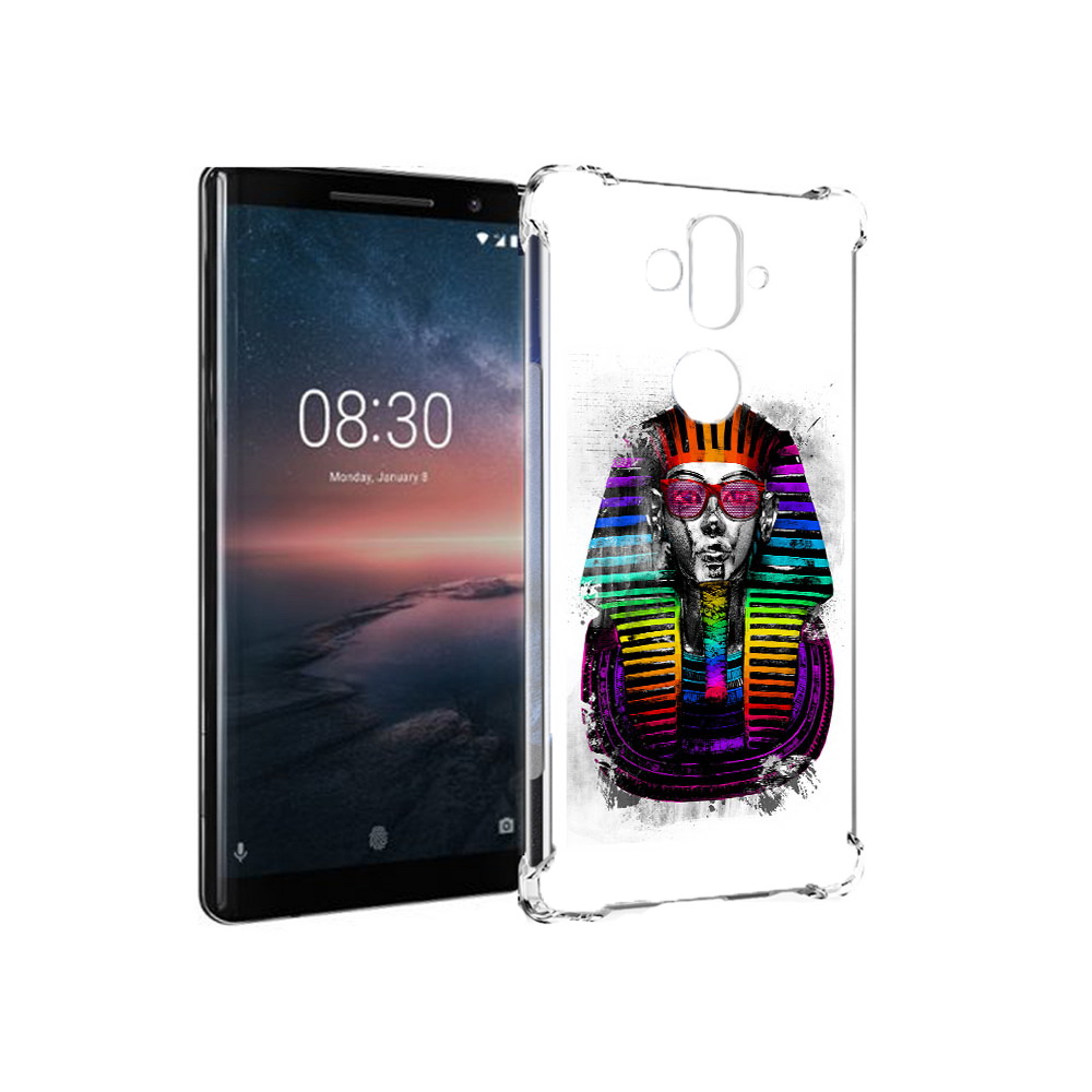 

Чехол MyPads Tocco для Nokia 8 Sirocco модная богиня (PT101581.91.479), Прозрачный, Tocco