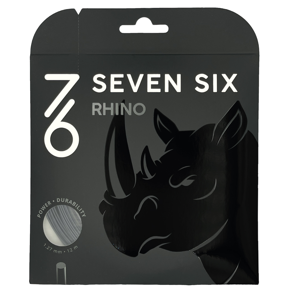 Струна для тенниса 76 12m Rhino, Black, 1,22