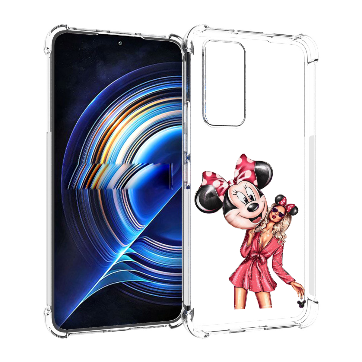 

Чехол MyPads девушка-с-шариком женский для Tecno Camon 19 Neo, Прозрачный, Tocco