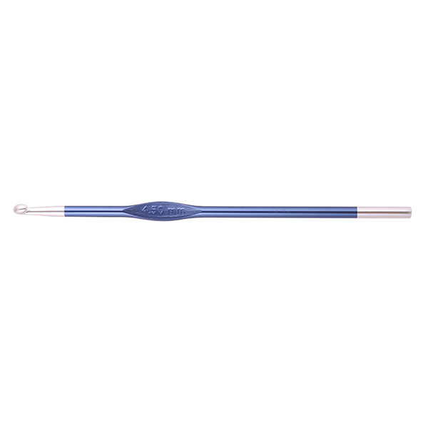 фото Крючок для вязания knit pro zing 4,5мм, алюминий, иолит (фиолетовый) арт.47470