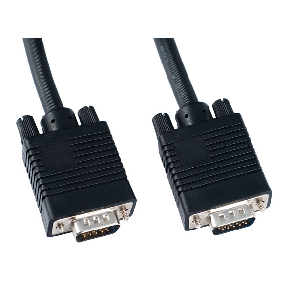 фото Кабель perfeo vga-vga, m-m 1,8м black (v7001)