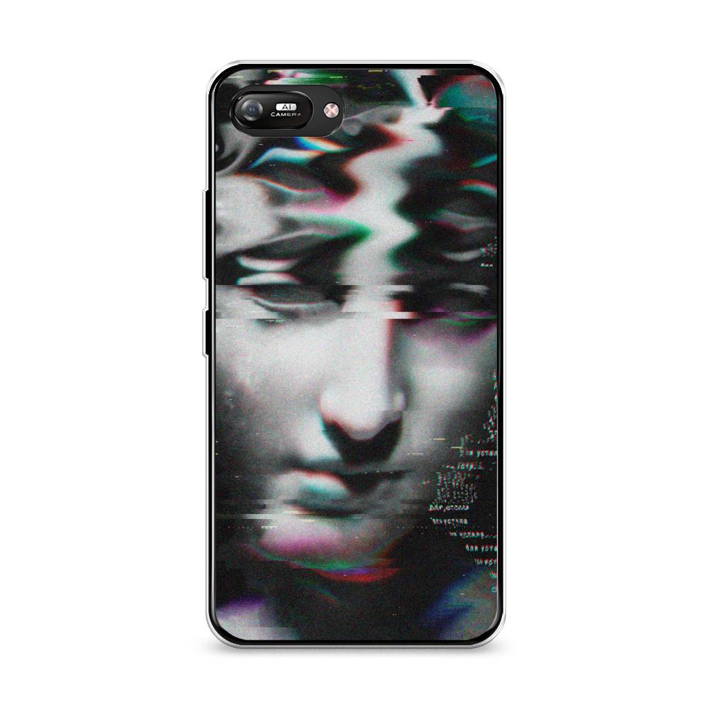 

Чехол Awog на Itel A25/A35 "Glitch Art", Разноцветный