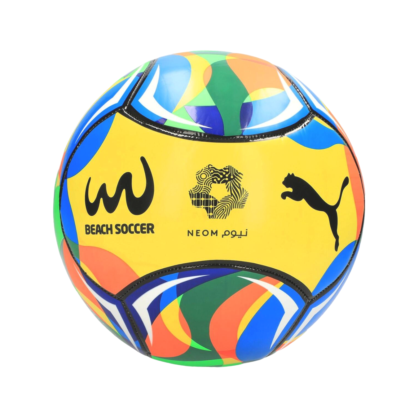 Мяч для пляжного футбола Puma Beach Puma Ball NEOM 2024 FIFA Quality Pro размер 5 7540₽