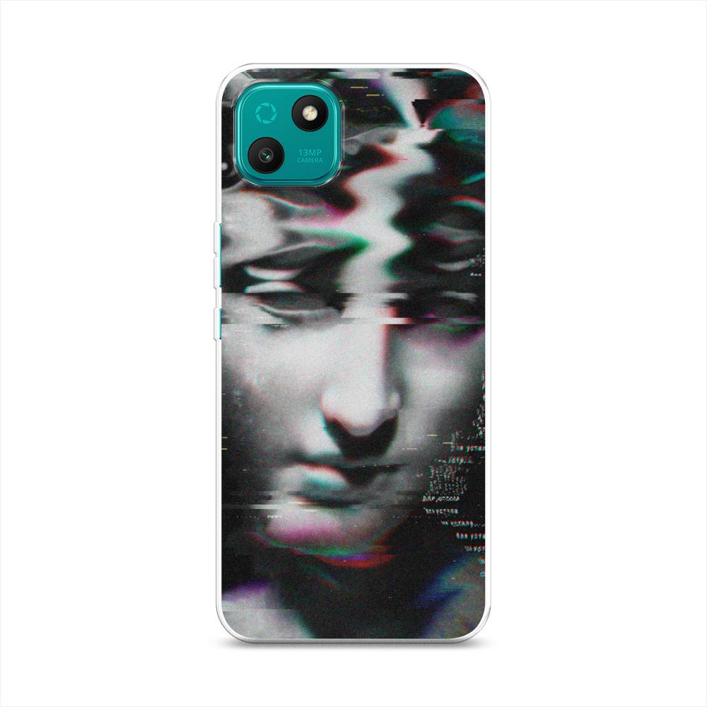 

Чехол Awog на Wiko T10 "Glitch Art", Разноцветный
