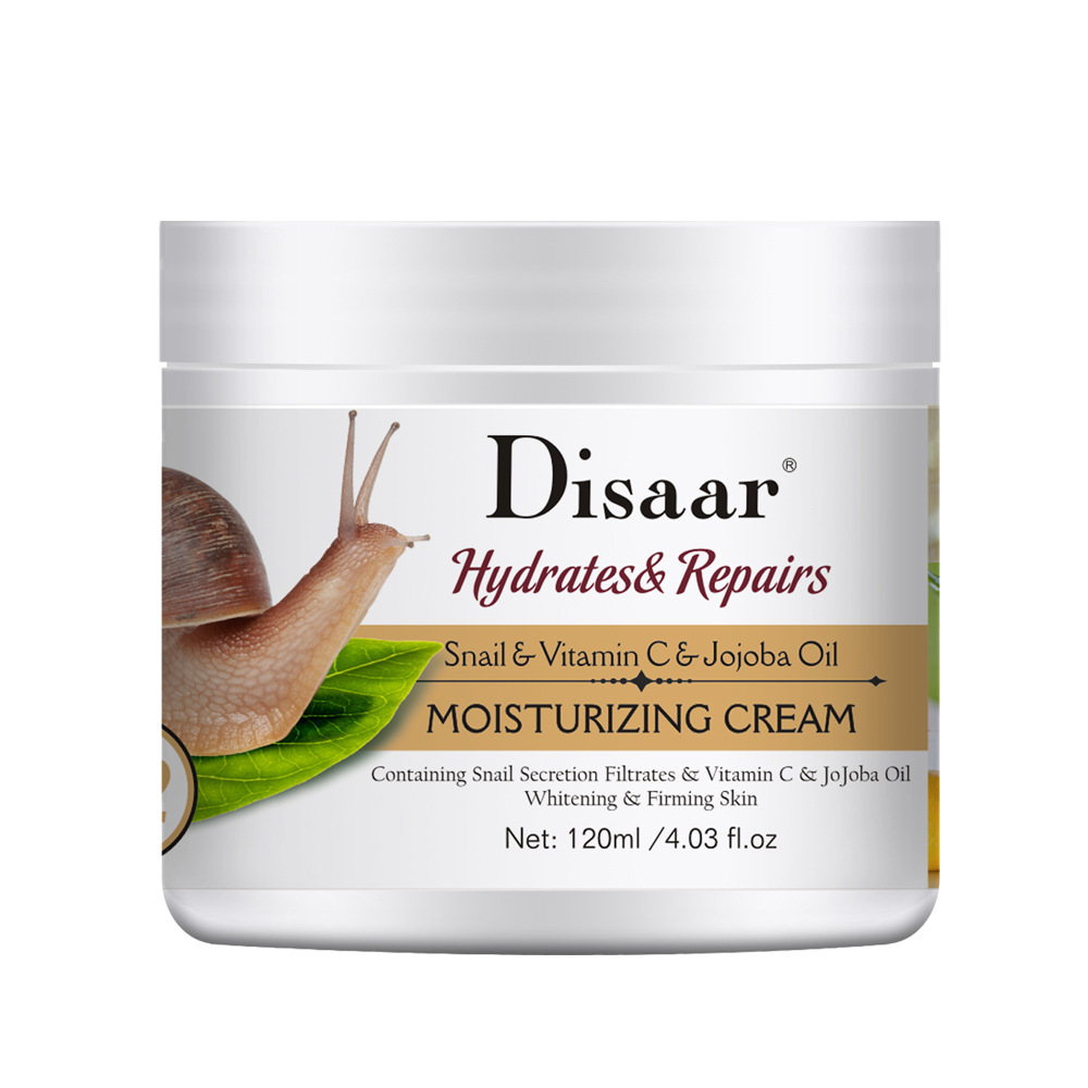 

Увлажняющий крем для лица и тела Disaar Snail Vitamin C Jojoba Oil Moisturizing 120 мл