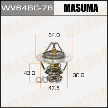 фото Термостат masuma wv64bc-78 masuma арт. wv64bc-78