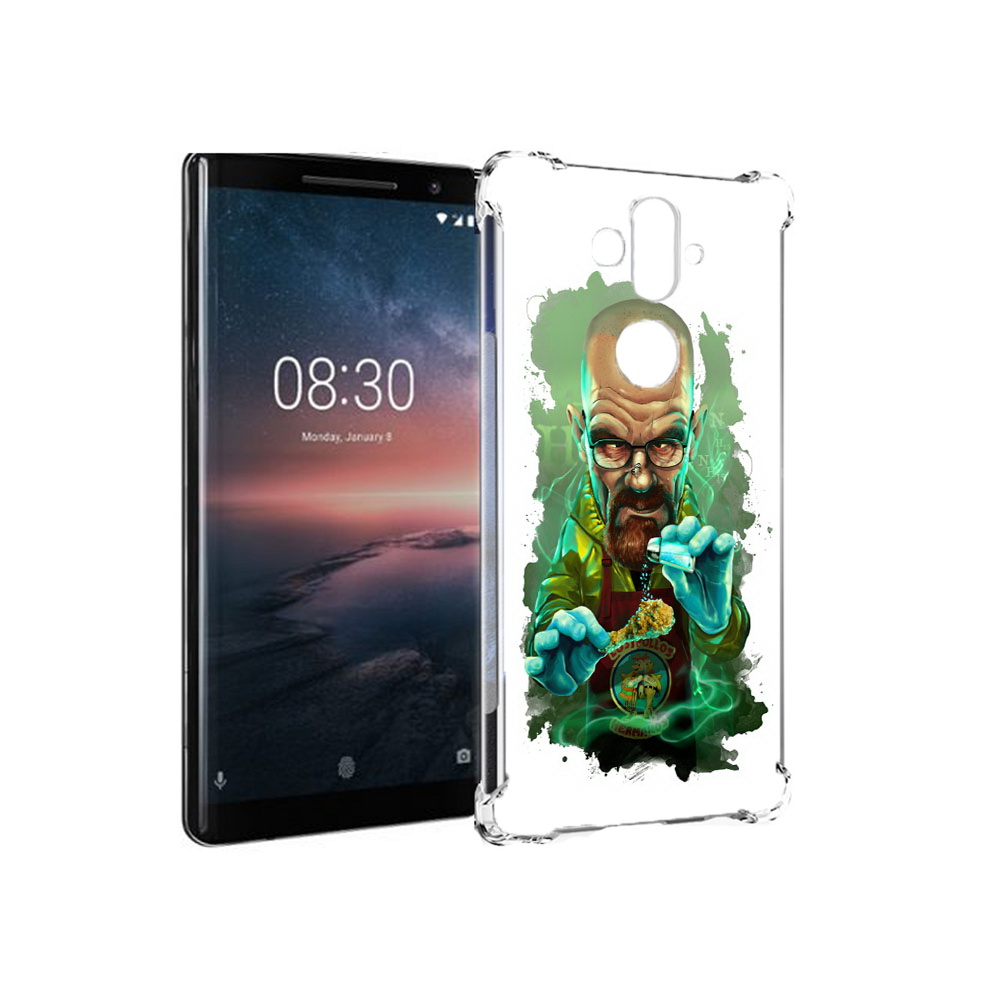 

Чехол MyPads Tocco для Nokia 8 Sirocco повар (PT101581.91.546), Прозрачный, Tocco