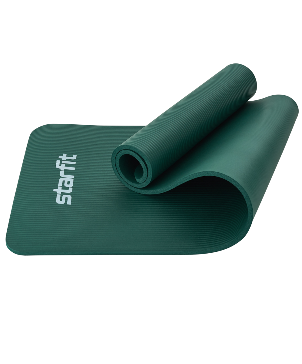 

Коврик для йоги StarFit FM-301 183x61см 10мм зеленый, FM-301