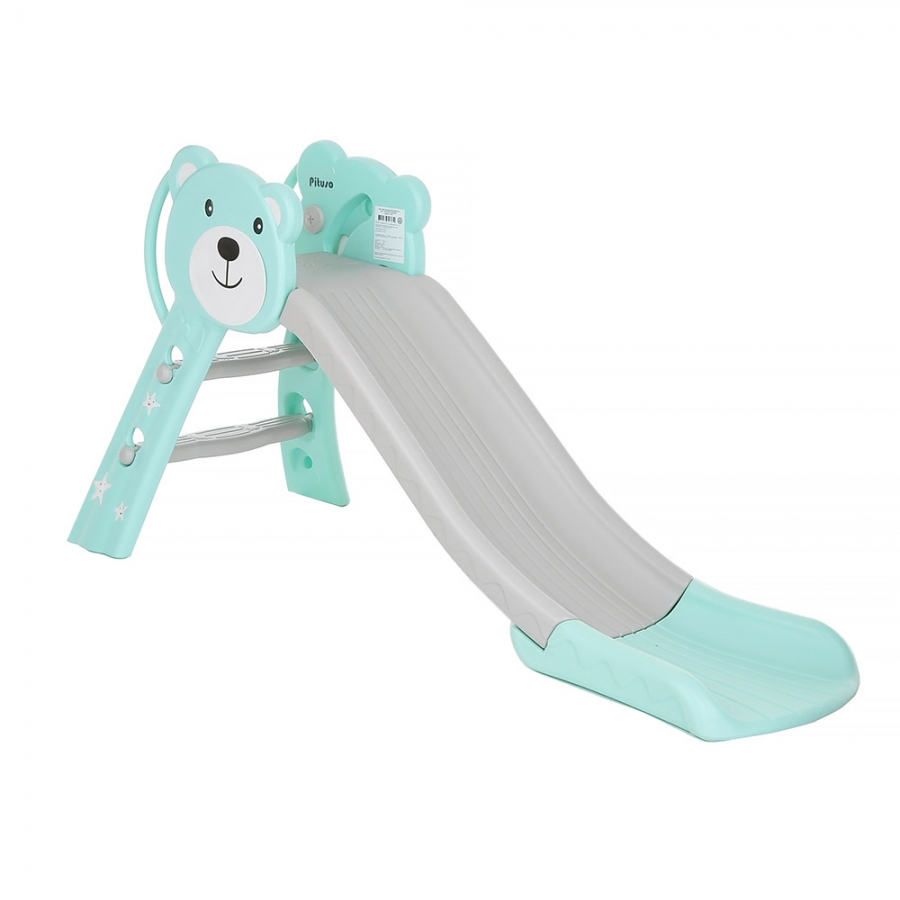 

Горка детская Pituso Мишутка Turquoise/Бирюзовый, Мишутка