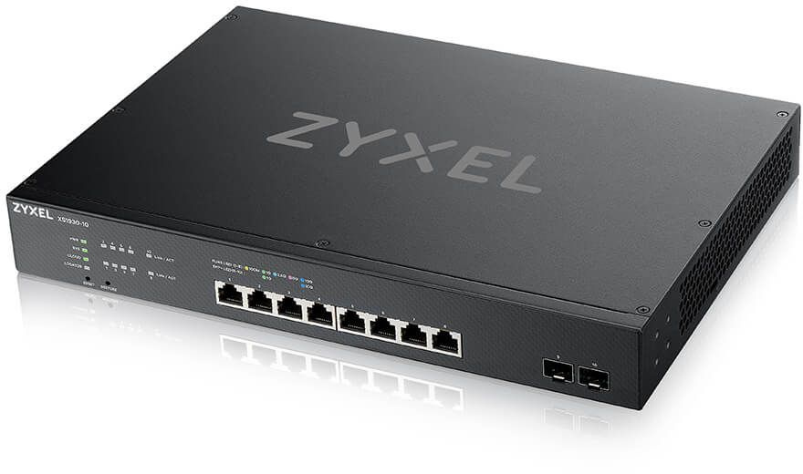 

Коммутатор Zyxel XS1930-10 XS1930-10-ZZ0101F черный, XS1930-10