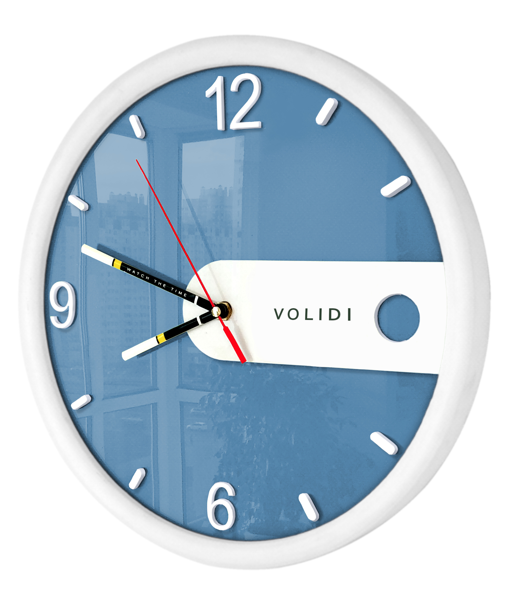 Настенные часы VOLIDI Concept greyblue/SP1-greyblue