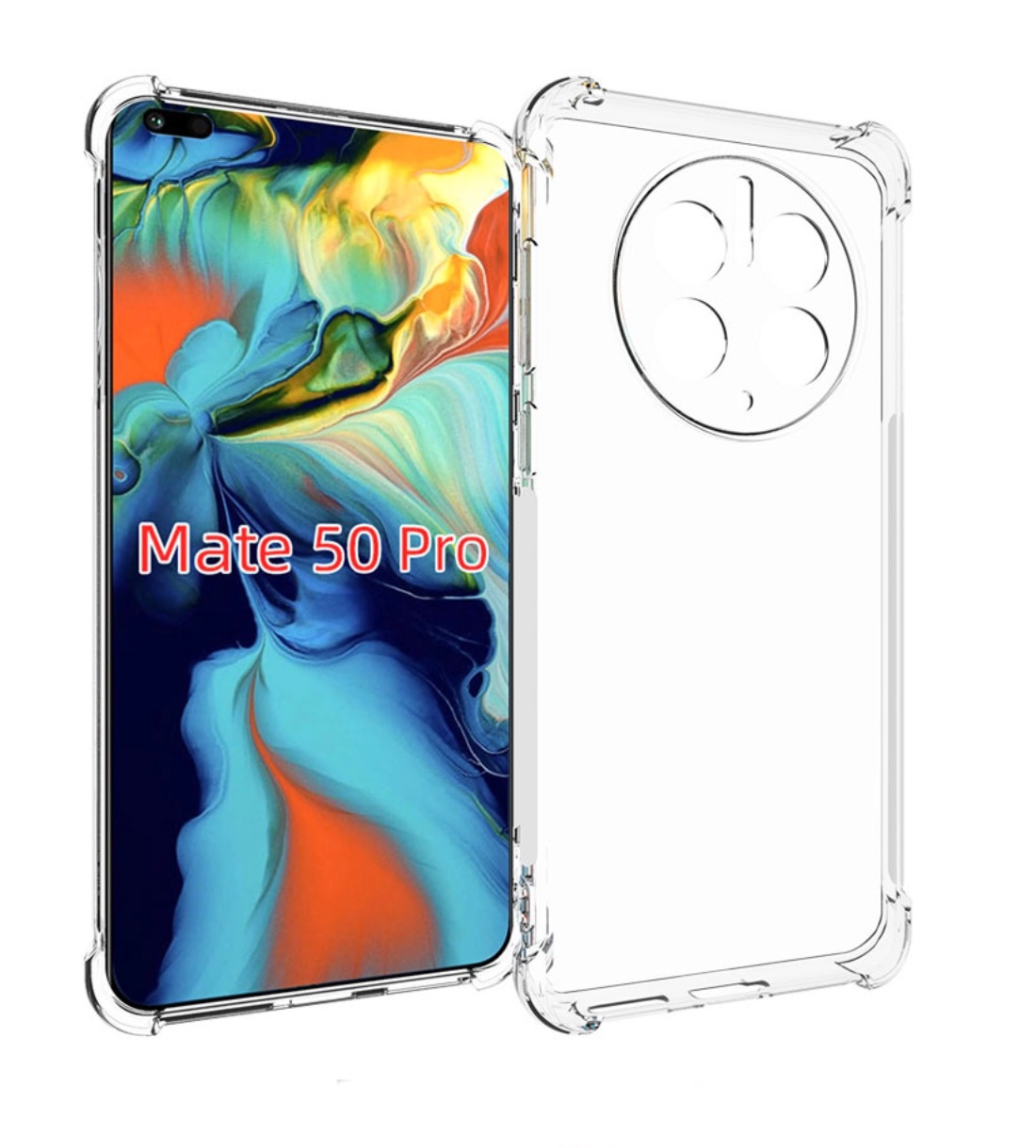 

Чехол MyPads для Huawei Mate 50 Pro прозрачный (233771)