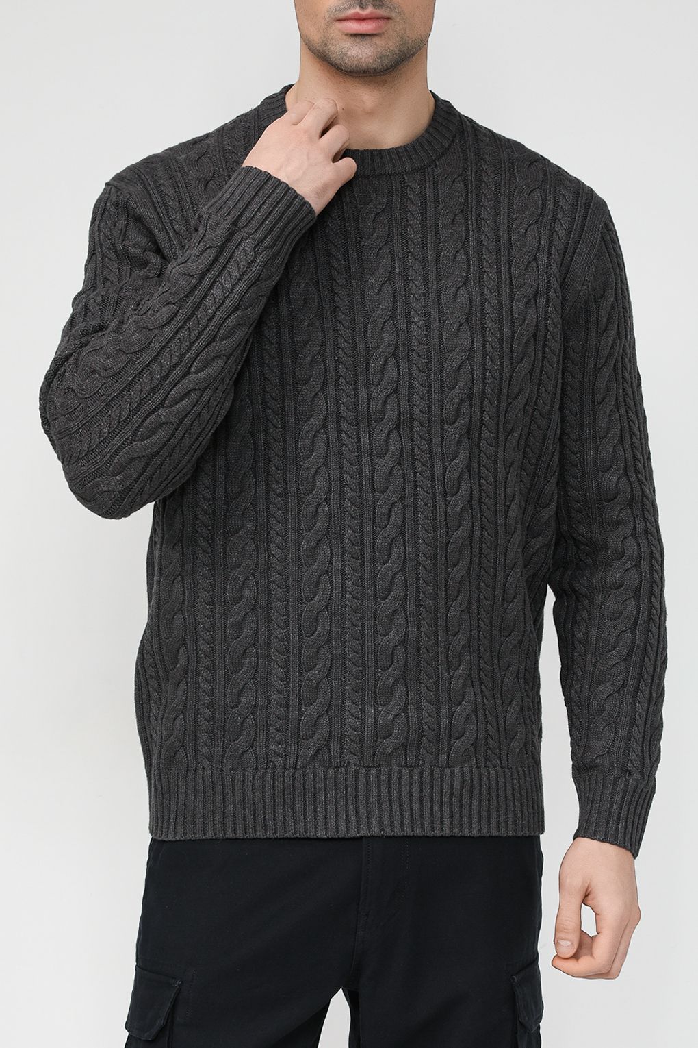 

Джемпер мужской Esprit Casual 093EE2I307 серый S, 093EE2I307