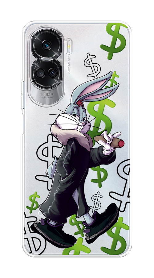 

Чехол на Honor 90 Lite "Rich Bugs Bunny", Зеленый;черный;голубой, 6122350-1