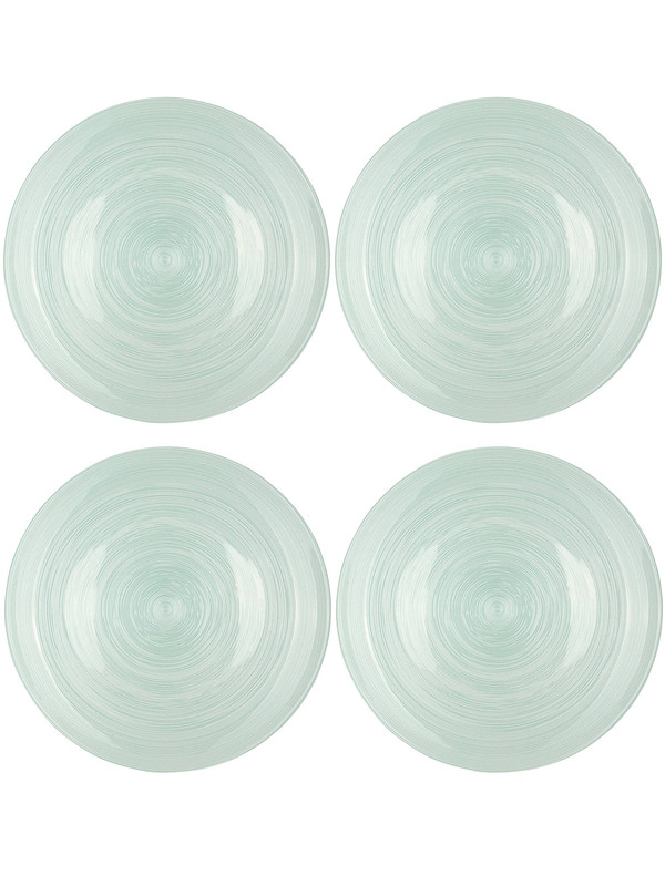 

Набор обеденных тарелок 4 шт Аксам Beauty mint 28 см 4-SPAIK(339-162)ARTI, Голубой, Beauty mint
