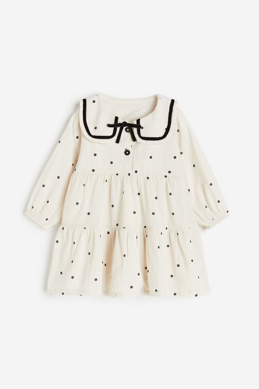 

Платье детское H&M 1207030, Белый, горошек, 98, 1207030