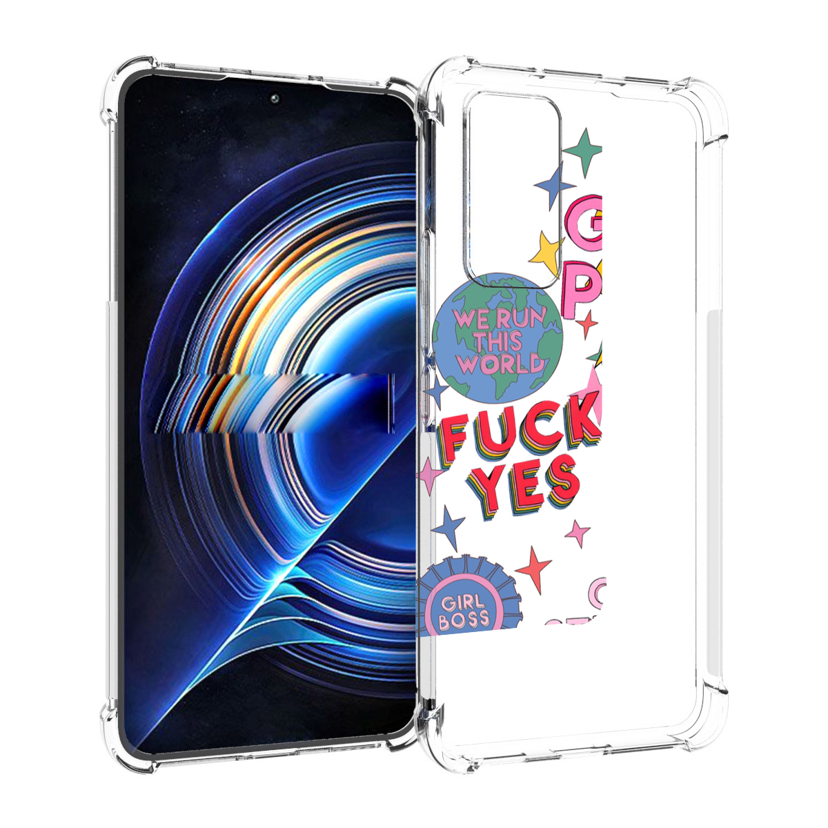 

Чехол MyPads девушки-боссы женский для Tecno Camon 19 Neo, Прозрачный, Tocco