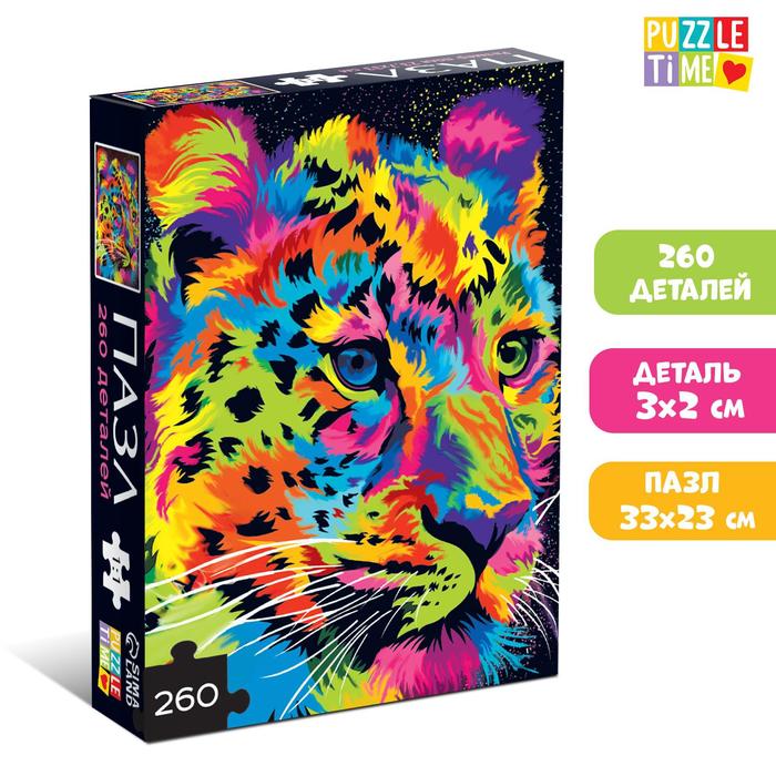 

Пазл Puzzle Time Гепард, 260 элементов