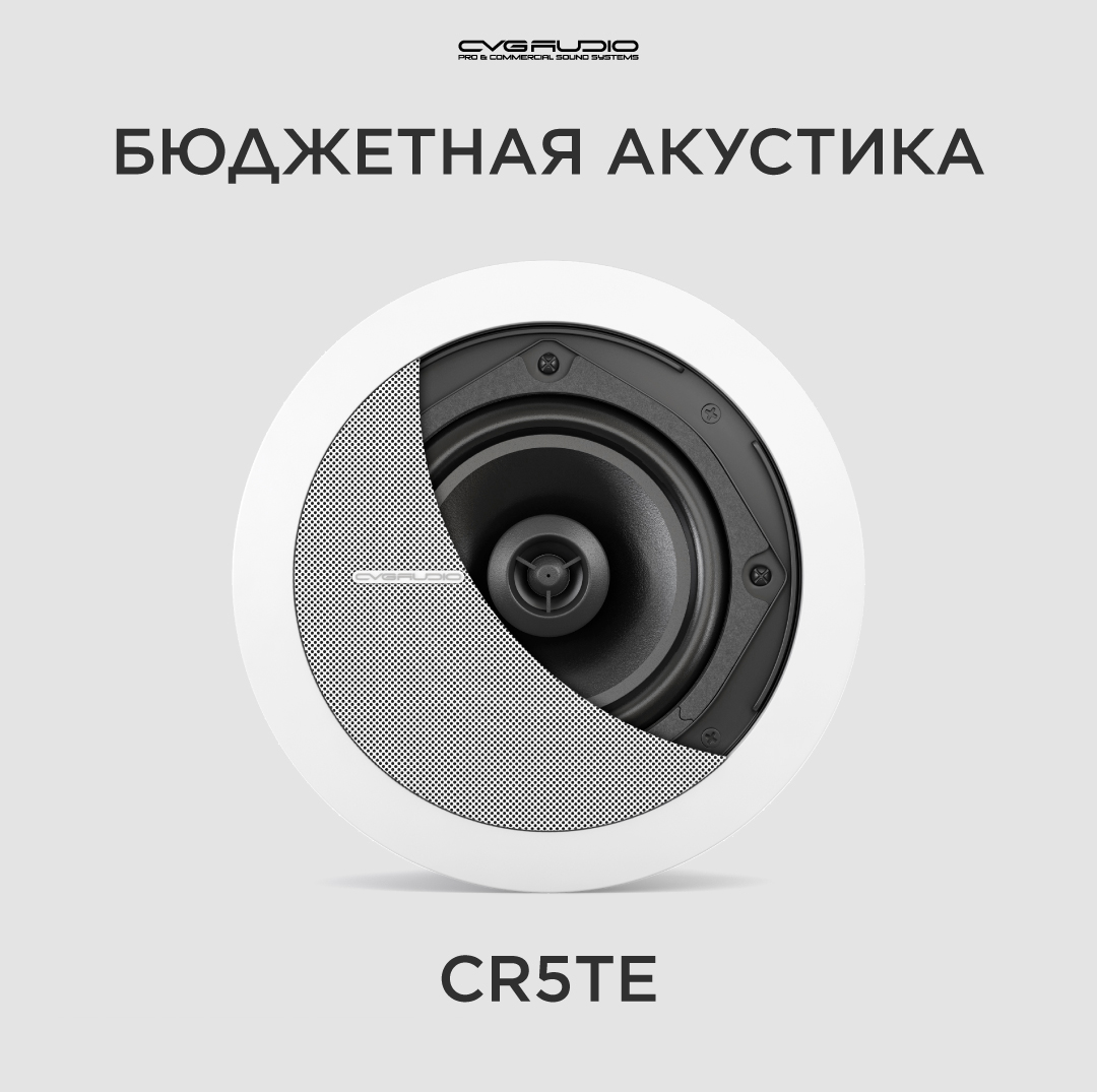 

Трансформаторная акустика CVGaudio CR5TE White, CR5TE