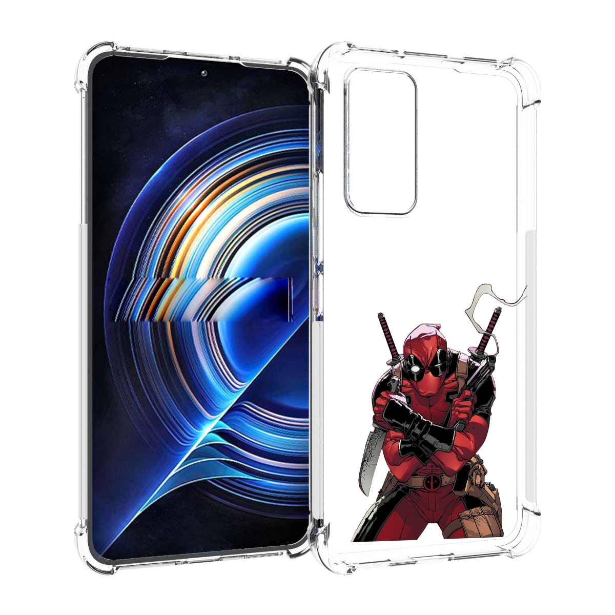 

Чехол MyPads дедпул-подмигивает для Tecno Camon 19 Neo, Прозрачный, Tocco