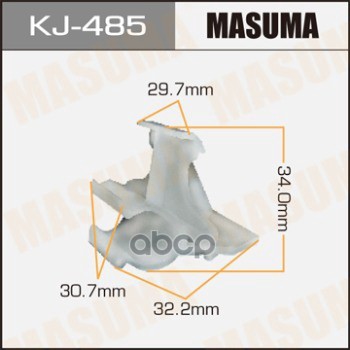 

Клипса Masuma Kj-485 (10) Masuma арт. KJ485