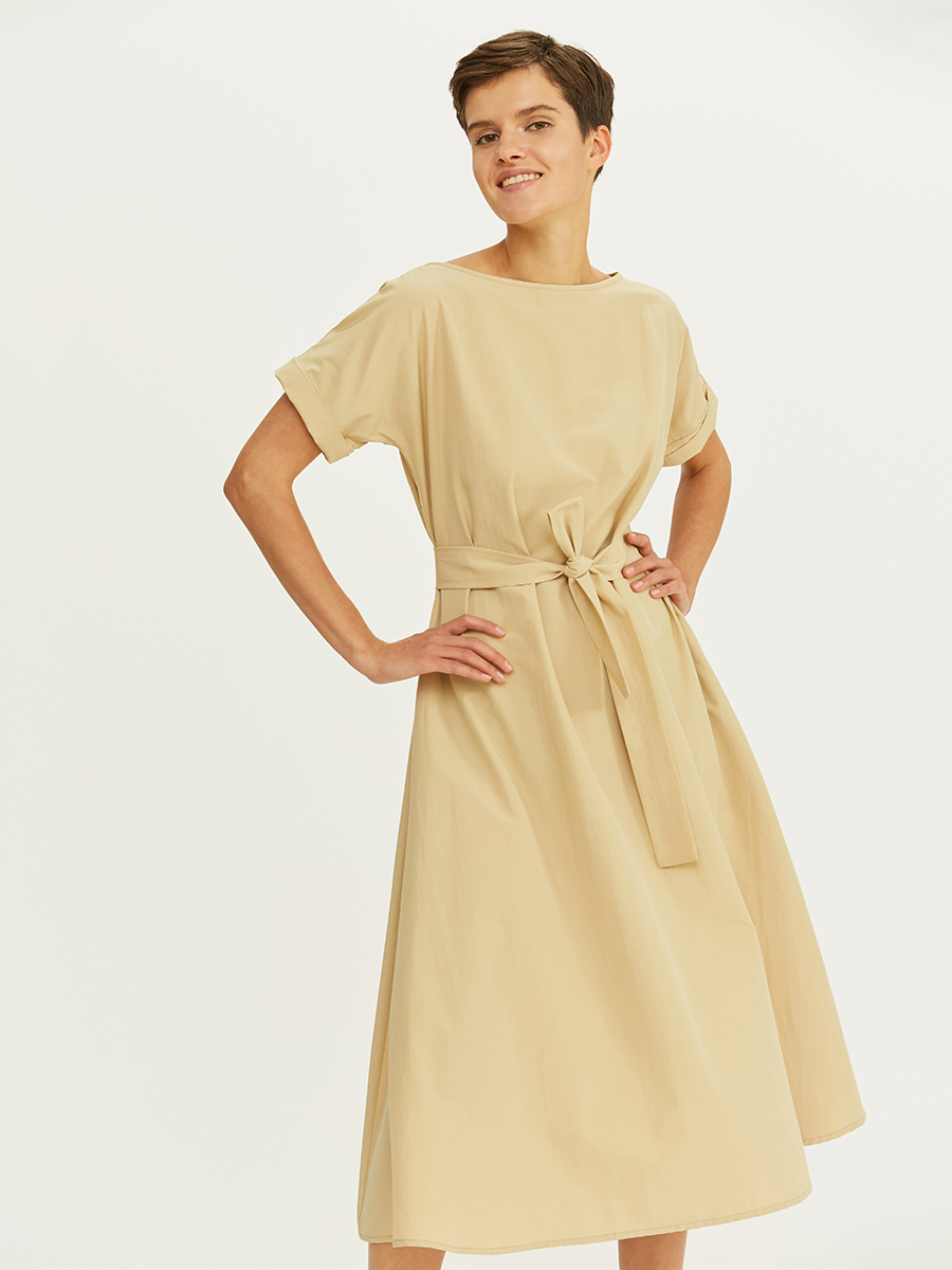 

Платье женское 1001dress BF00006BG бежевое 48