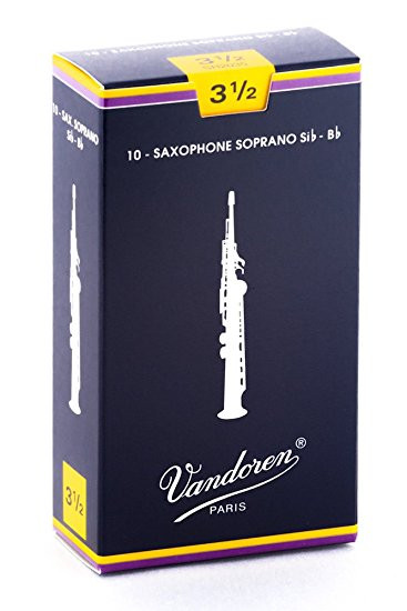 

Vandoren SR-2035 Traditional № 3,5 10 шт трости для саксофона сопрано, SR-2035 Traditional № 3,5