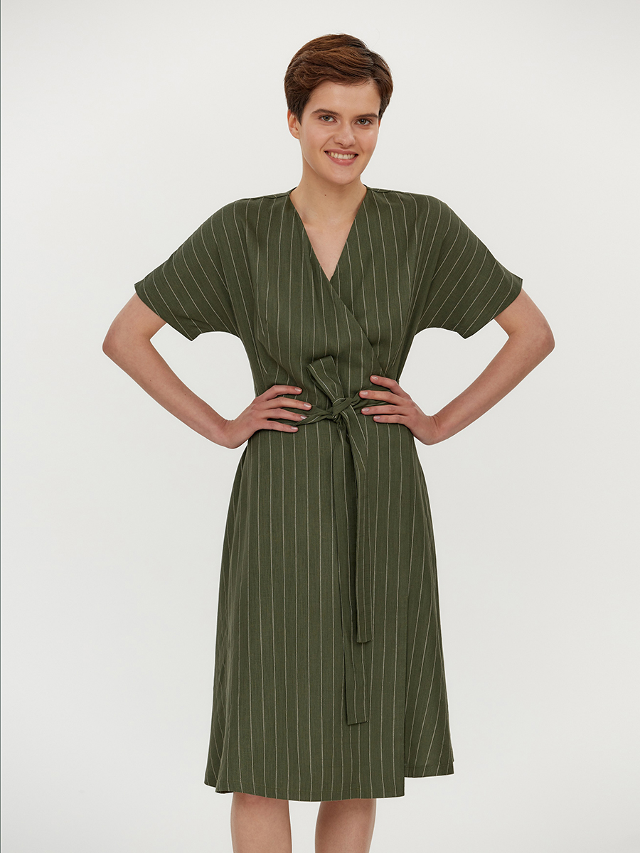 

Платье женское 1001dress BF00009BG зеленое 48