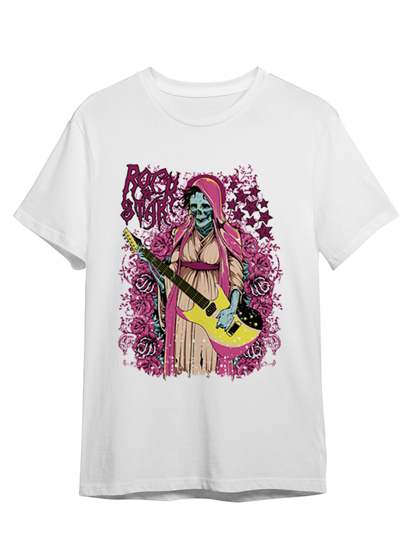 

Футболка унисекс СувенирShop Абстракция "Rockstar / Гитара / Череп" 5 белая M (46-48), Белый, Абстракция "Rockstar / Гитара / Череп" 5