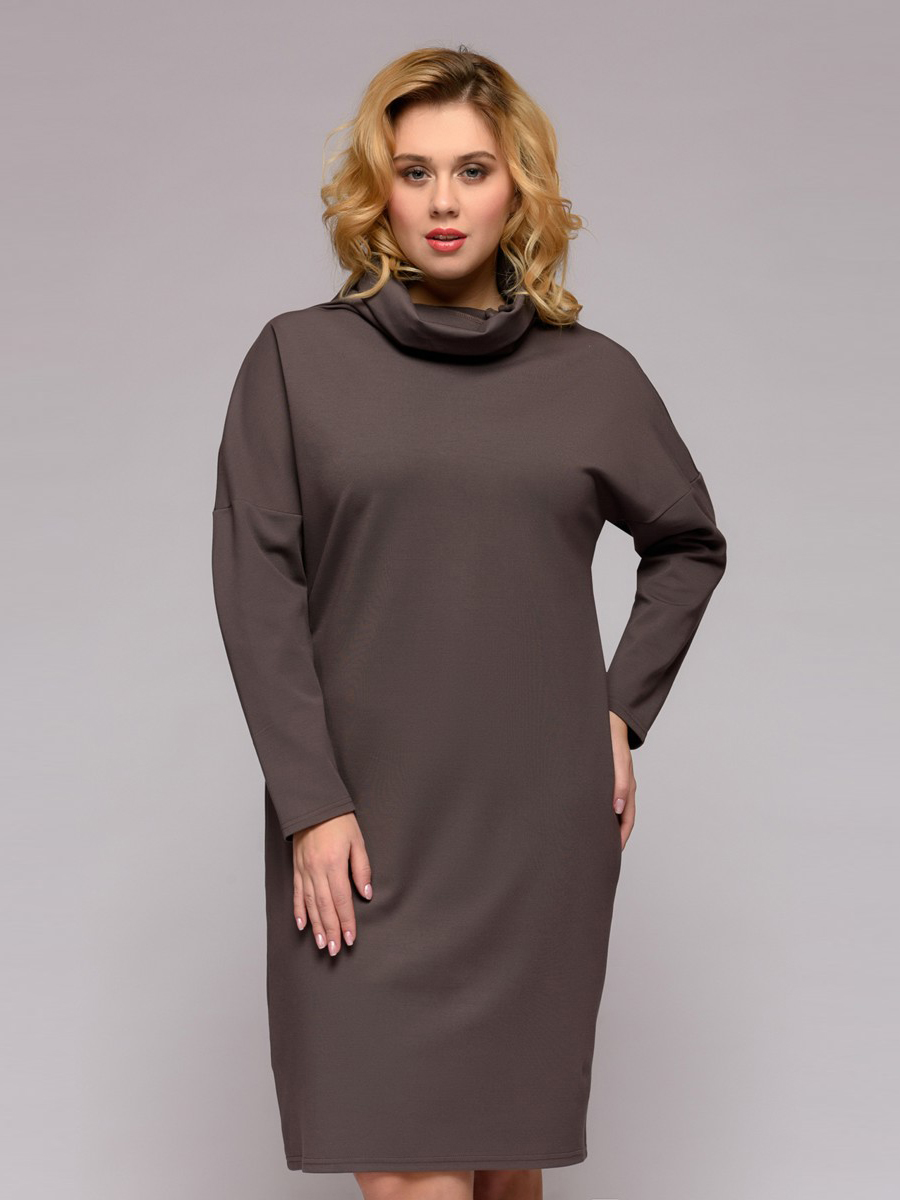 

Платье женское 1001dress DA00011MO серое 50, DA00011MO