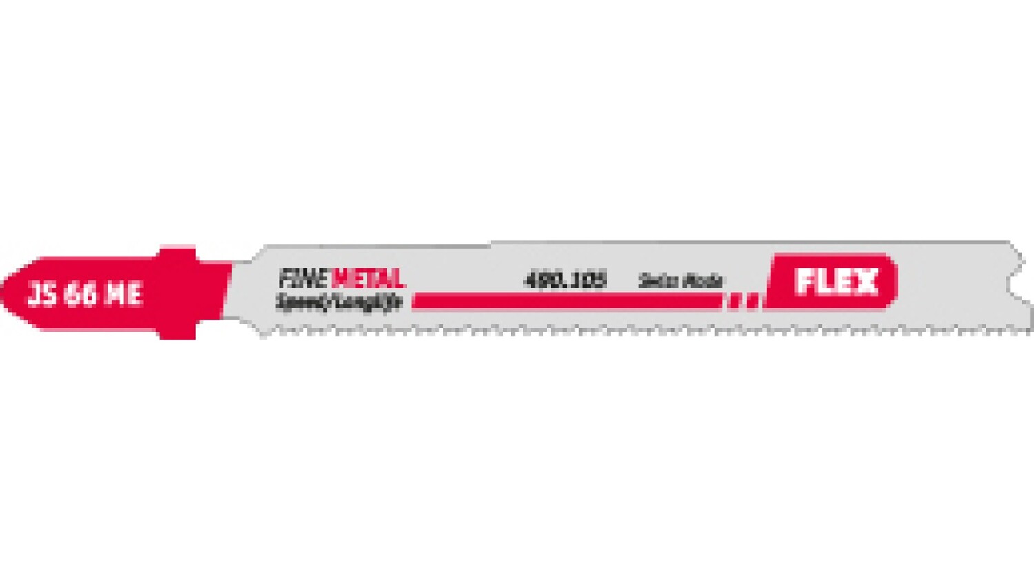Пилки Flex для электролобзика по металлу JS 66 ME VE5 490105 пуходерка пластиковая мягкая с волнистыми зубьями средняя 9 5 х 16 5 см мятная