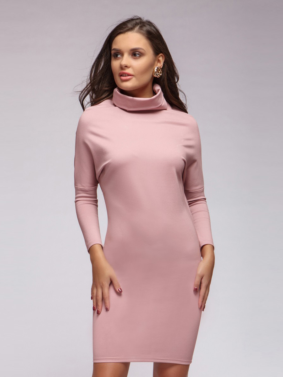 

Платье женское 1001dress DM00063SP розовое 40-42