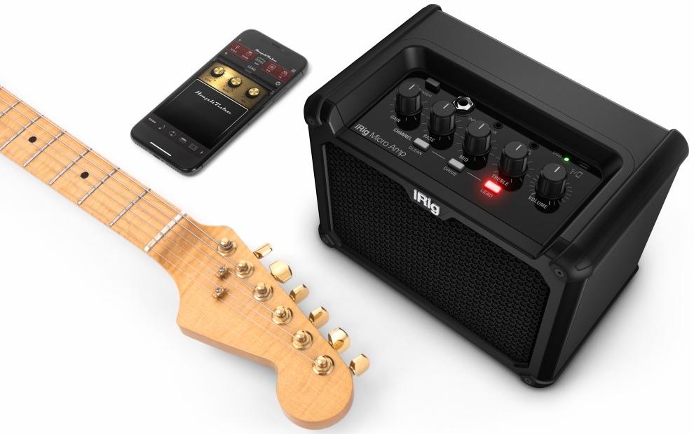 фото Гитарный усилитель ik multimedia irig micro amp (black)