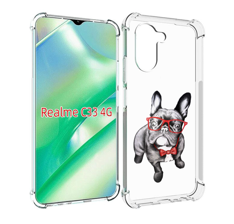 

Чехол MyPads Стильняга для Realme C33 4G, Прозрачный, Tocco