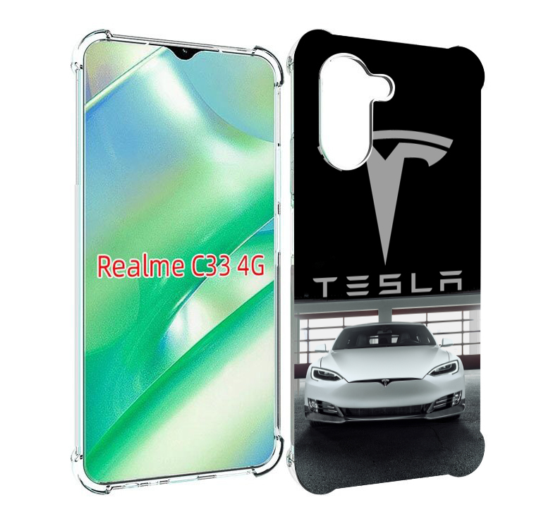 

Чехол MyPads Тесла для Realme C33 4G, Прозрачный, Tocco