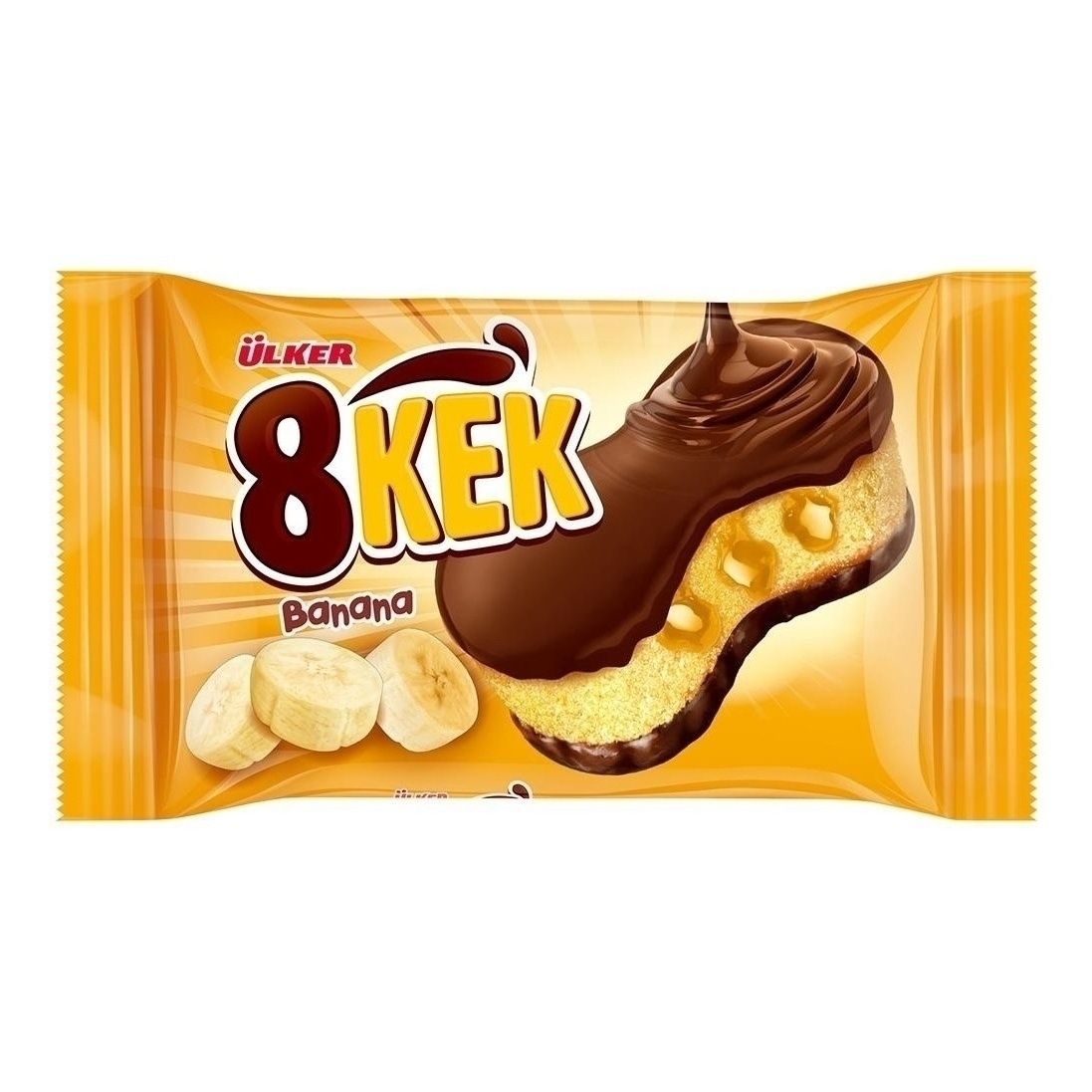 

Кекс Ulker 8 Kek с бананом 40 г x 24 шт
