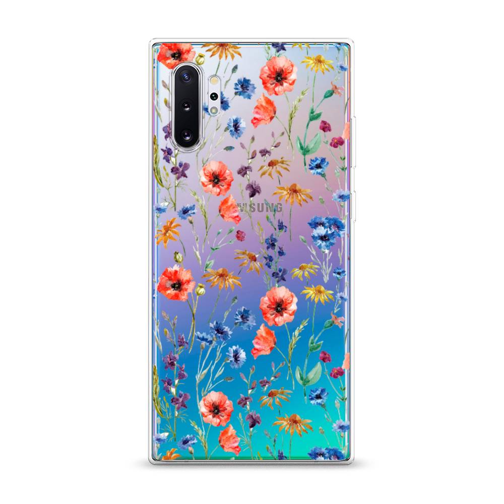 

Чехол Awog "Маки и васильки фон" для Samsung Galaxy Note 10 +, 28550-8