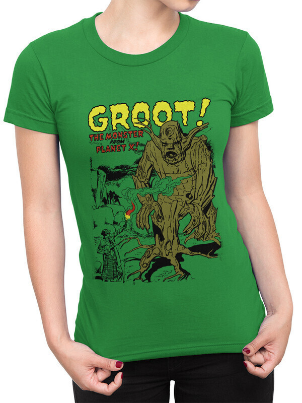 

Футболка женская Dream Shirts Грут Женская 10010551 зеленая L, Грут Женская 10010551