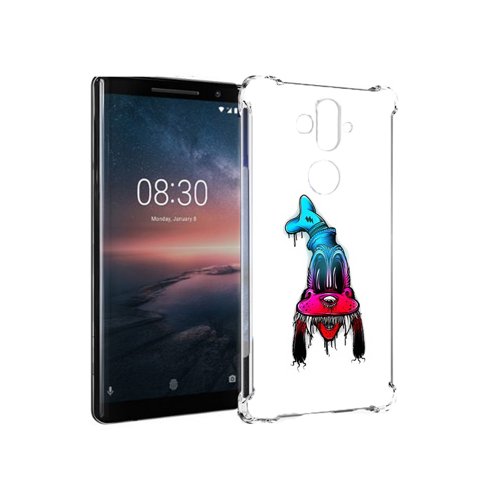 

Чехол MyPads Tocco для Nokia 8 Sirocco Гуффи (PT101581.91.57), Прозрачный, Tocco