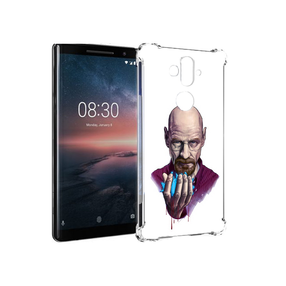 

Чехол MyPads Tocco для Nokia 8 Sirocco разработчик (PT101581.91.574), Прозрачный, Tocco