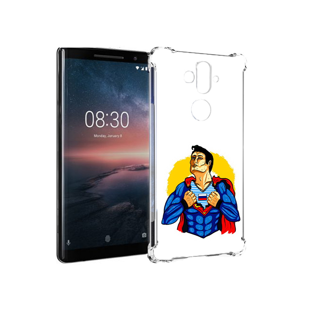 фото Чехол mypads tocco для nokia 8 sirocco русский супермен (pt101581.91.591)