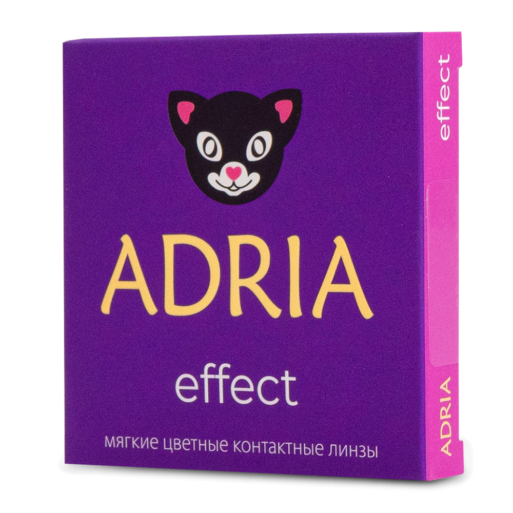 фото Контактные линзы adria effect 8,6 -9,50 2 линзы caramel