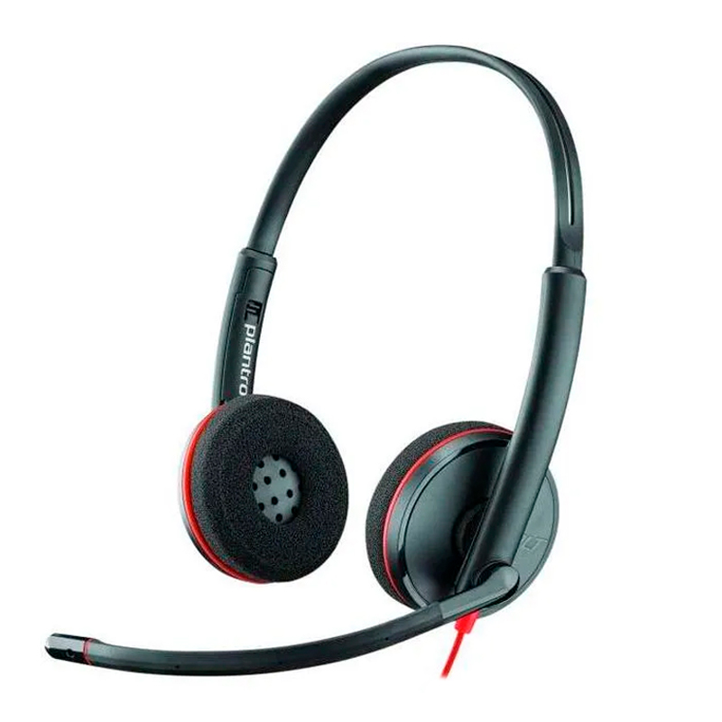 

наушники Plantronics черный, красный (1863345)