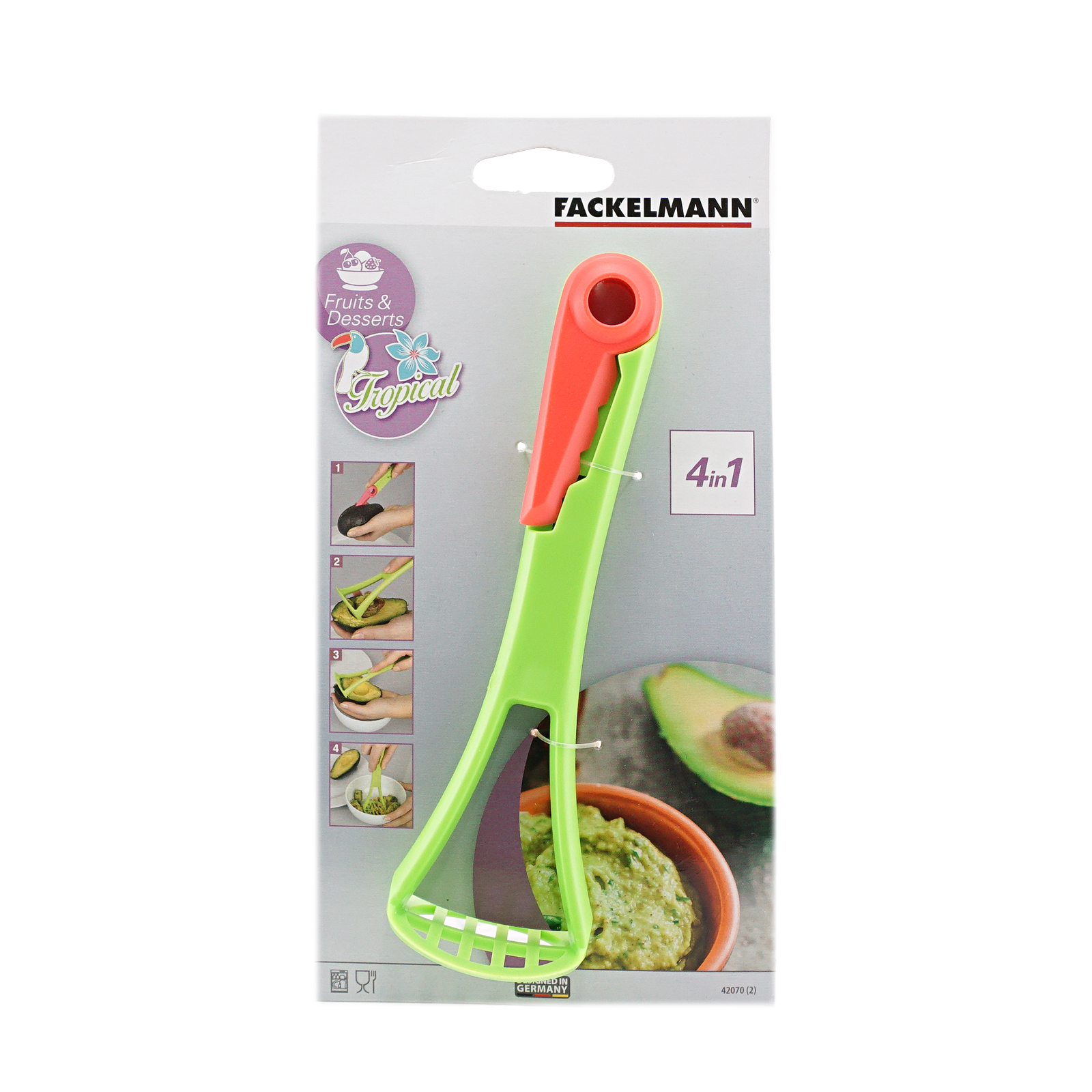 

Приспособление Fackelmann для чистки авокадо