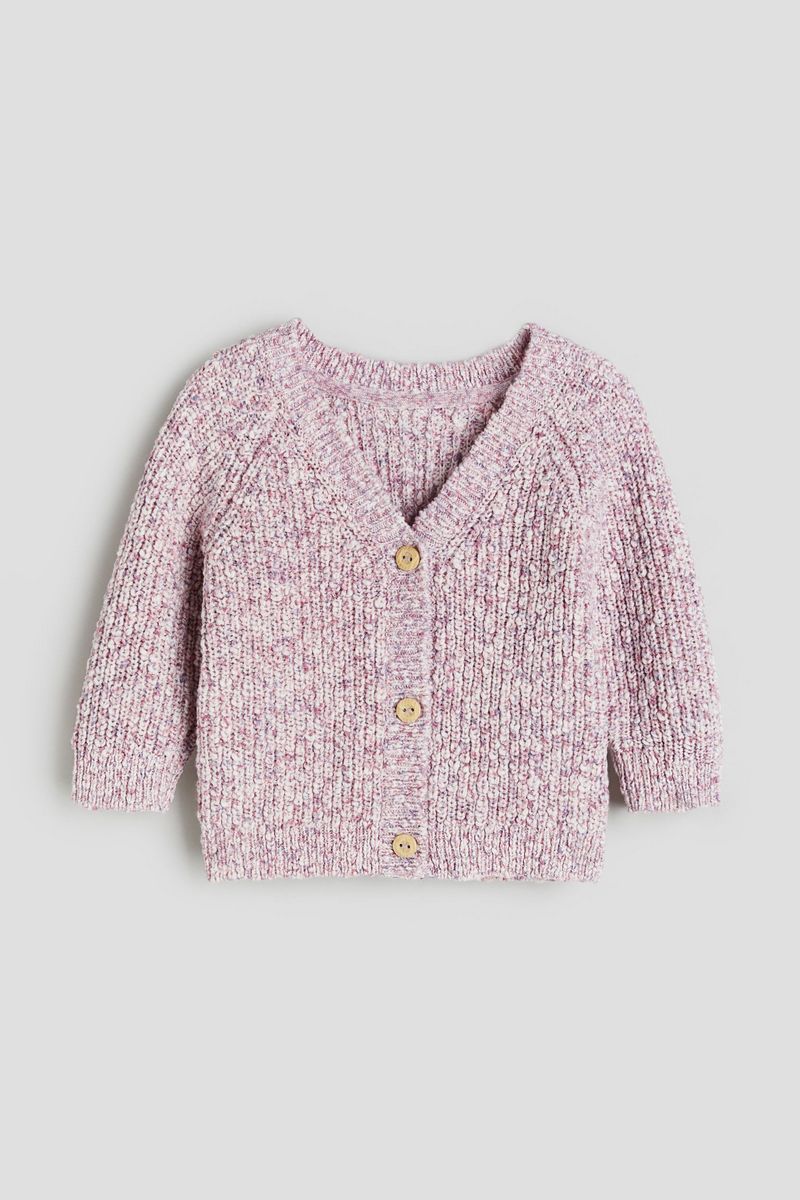 

Кардиган детский H&M 1210026, фиолетовый, 104, 1210026